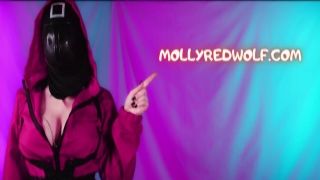 MollyRedWolf - Squid game 2. Try not to cum. Anal Levl 4K